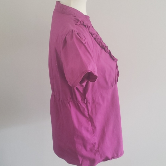 Andrew & Co. Fuscia Blouse - Picture 3 of 7